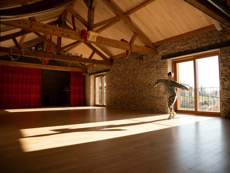 Stage terre & yoga à la Bergerie, Drôme